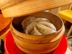 Gyoza at Uno Yukiko - Gion Soy Milk Ramen - ぎをん豆乳らーめん うのゆきこ in Kyoto