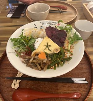  at Uno Yukiko - Gion Soy Milk Ramen - ぎをん豆乳らーめん うのゆきこ in Kyoto