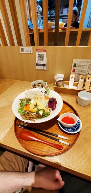 Dan-dan Ramen with Chili Oil (very mild) at Uno Yukiko - Gion Soy Milk Ramen - ぎをん豆乳らーめん うのゆきこ in Kyoto