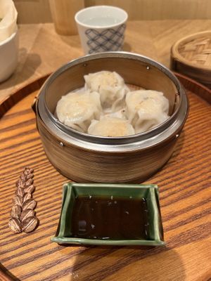 Steamed Soy Meat Dumpling - 6/10  at Uno Yukiko - Gion Soy Milk Ramen - ぎをん豆乳らーめん うのゆきこ in Kyoto