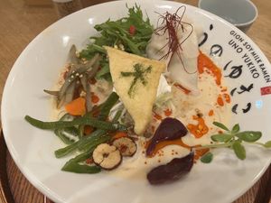 Dandan ramen  at Uno Yukiko - Gion Soy Milk Ramen - ぎをん豆乳らーめん うのゆきこ in Kyoto