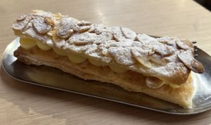 Pantxineta  at AMONA Basque Vegan Food - Tafalla in Pamplona