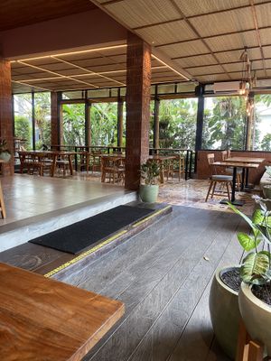   at Over the Moon Cafe in Sanur