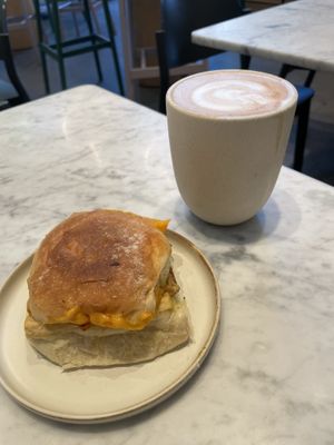   at Fulcrum Coffee in Seattle