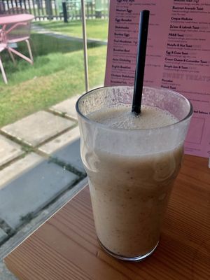 Date smoothie   at Circle Cafe - Mangrove Village in Abu Dhabi