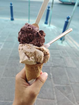 Hazelnut & chocolate at Sottozero in Sliema