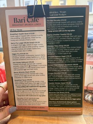   at Bari Café in Cahersiveen