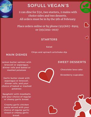  at Sofull Vegan in Hemet