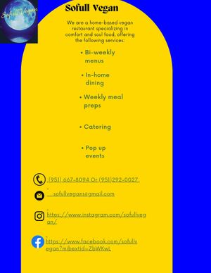  at Sofull Vegan in Hemet