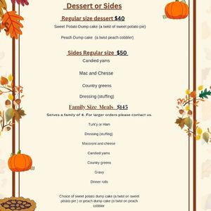 The price is Per Tay  at Sofull Vegan in Hemet