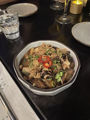 Aubergine abd silken tofu  at Ninh Binh in Amersfoort