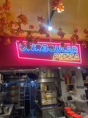   at Unregular Pizza in New York City