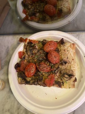   at Unregular Pizza in New York City