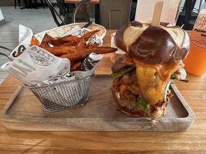   at Next Stop Vegan in Brooklyn