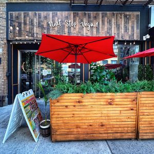   at Next Stop Vegan in Brooklyn