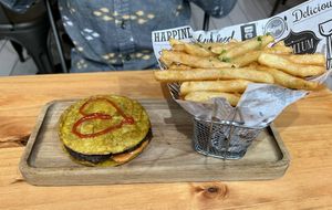   at Next Stop Vegan in Brooklyn