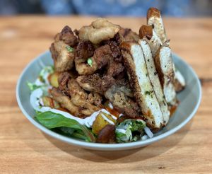   at Next Stop Vegan in Brooklyn