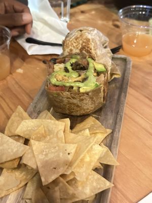 Burrito  at Next Stop Vegan in Brooklyn