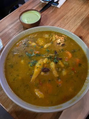 Jamaican stew at Next Stop Vegan in Brooklyn