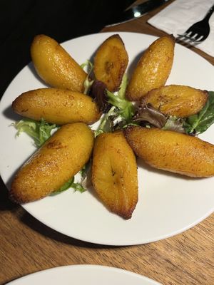 Sweet plantains   at NSV Creative Caribbean Kitchen in Brooklyn