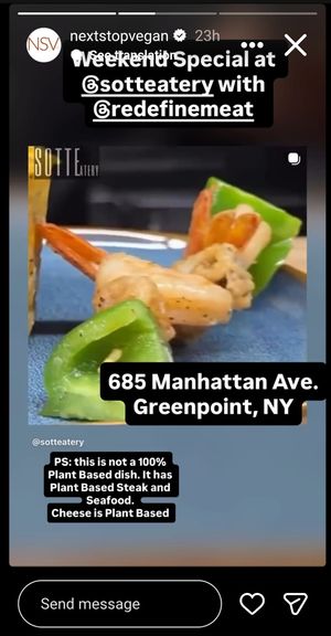  at NSV Creative Caribbean Kitchen in Brooklyn