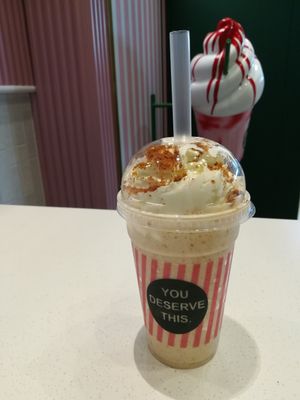 Bischof flavor milkshake at Neat Burger - Dubai Mall in Dubai