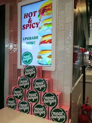 Interior at Neat Burger - Dubai Mall in Dubai