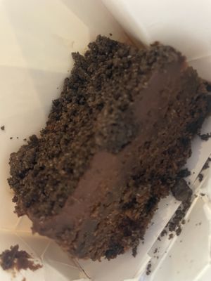 Oreo chocolate vegan fudge   at Neat Burger - Dubai Mall in Dubai