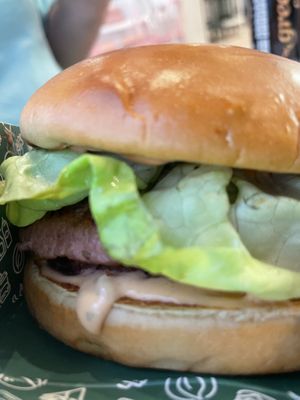 Vegan Meat burger   at Neat Burger - Dubai Mall in Dubai