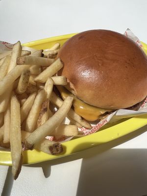 Cheez Burger  at Neat Burger - Dubai Mall in Dubai