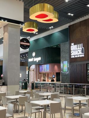 from the outside   at Neat Burger - Dubai Mall in Dubai