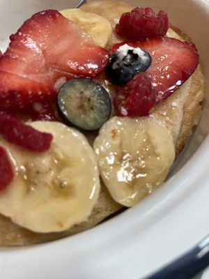 Pancakes (breakfast menu)  at Neat Burger - Dubai Mall in Dubai