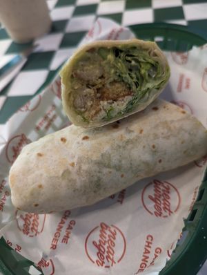 Caesar wrap at Neat Burger - Dubai Mall in Dubai