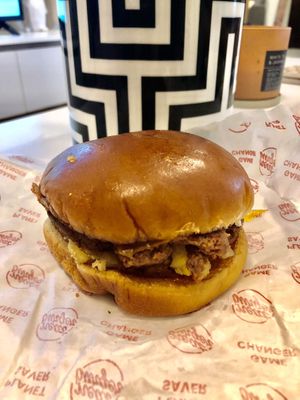 Special burger  at Neat Burger - Dubai Mall in Dubai