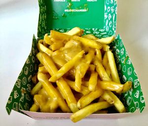 Cheesy chips   at Neat Burger - Dubai Mall in Dubai