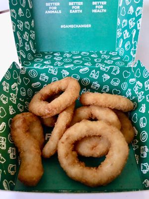 Onion rings  at Neat Burger - Dubai Mall in Dubai