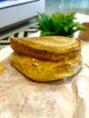 Spicy grilled cheese  at Neat Burger - Dubai Mall in Dubai