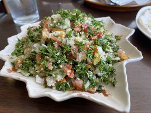 Tabula salad, 120 baht  at Rubai Restaurant in Pattaya