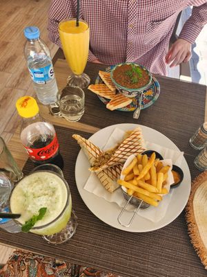  at Garden Coffee in Fes