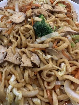 Tofu and noodles (#3 on the menu)  at Taigu Noodles in Middleton