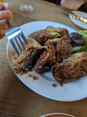 Chicken fried mushrooms at Molly Malone's Irish Pub & Restaurant in Louisville