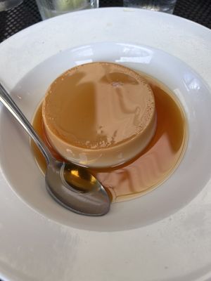 Vegan Flan  at El Mundo Highlands in Louisville