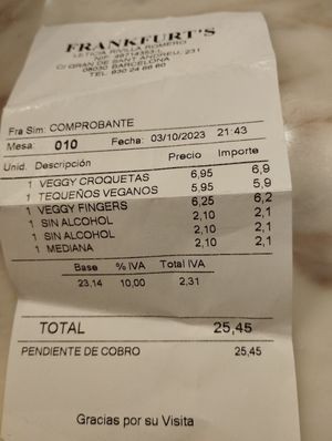  at Frankfurt Sant Andreu in Barcelona