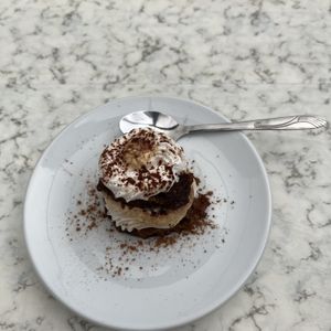 Small dessert that comes with the menu of the day   at La Diagonal in Bogota