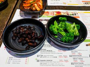 Free appetizers at BCD Tofu House at BCD Tofu House in New York City