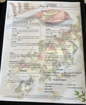   at Keyaki Sushi in Midvale