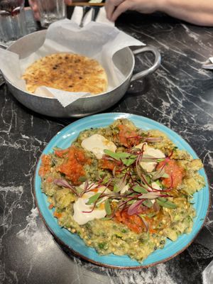 Babaganoush  at Landwer Cafe in West Los Angeles