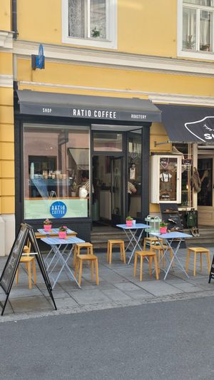 front at Ratio Coffee in Salzburg