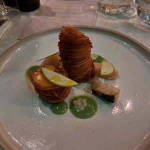 CANNELLONI

Sweet Potato / Feta Spinach Cannelloni / Granny Smith Apple / Salt Baked Celeriac at Six by Nico in Glasgow