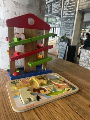 For kids   at Unser Cafe in Berlin